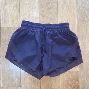 Purple Workout Shorts